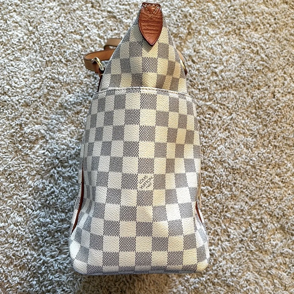 SOLD Bundle Louis Vuitton Damier Azur Totally MM Tote Bag & Matching Wallet - Picture 4 of 16